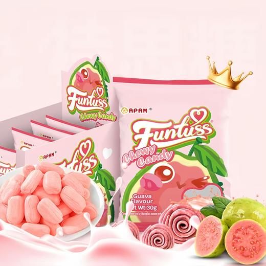 【新品上架】欢特思番石榴味软糖30g/口感丰富 一袋尝遍多种果味064608 商品图1