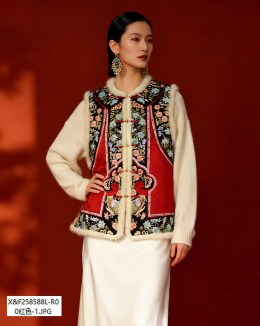 X&F258588L马甲 商品图1