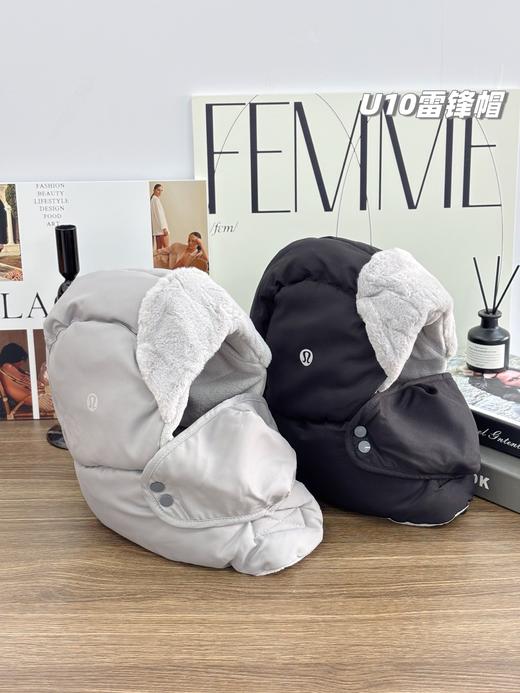 D112728四合一内里加绒加厚护耳雷锋帽保暖头盔 商品图2