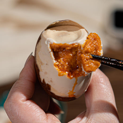 薄盐烤鸭蛋丨微山湖散养鸭蛋，个大饱满，减盐配方，五香口味，烤制后焦香扑鼻，一口流油，20枚（约1200g）⭐️EMS快递 商品图1