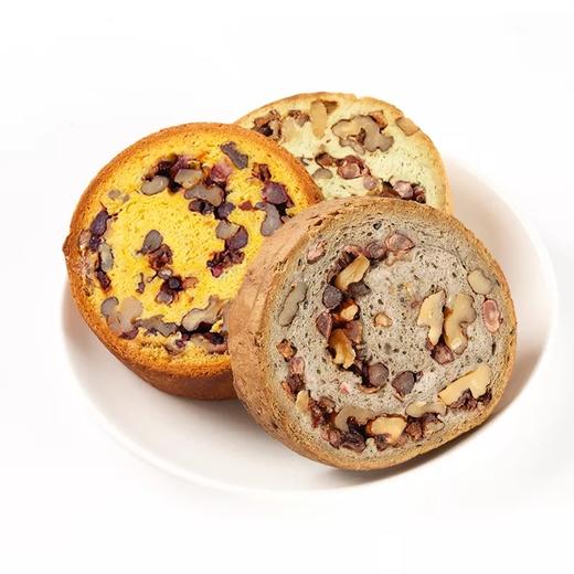 【醒粉福利14.9元/箱】小胖快跑全麦坚果车轮面包轻食0添加防腐剂代餐糕点美食 商品图4