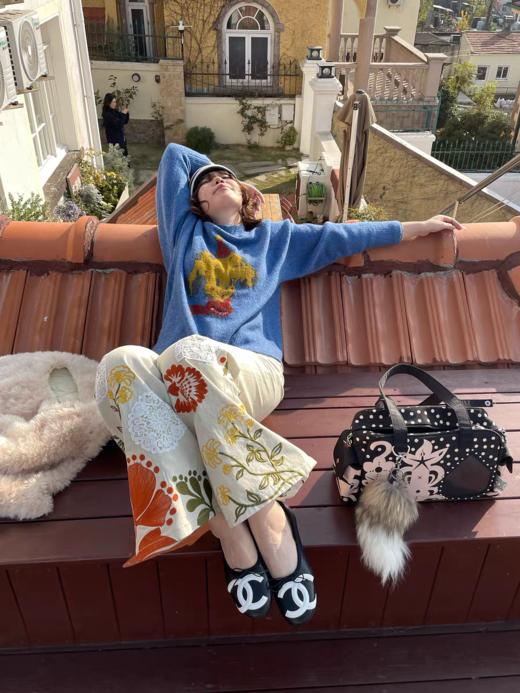 LIVINGTOWN/LT羊毛圆领卡通毛衣 商品图4