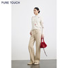 PURE TOUCH女装25秋冬新款v领羊绒针织开衫生肖马刺绣新年毛衣 商品缩略图1