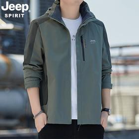 主推JEEP SPIRIT 秋冬款 男士潮流休闲时尚立领夹克外套 JC7623