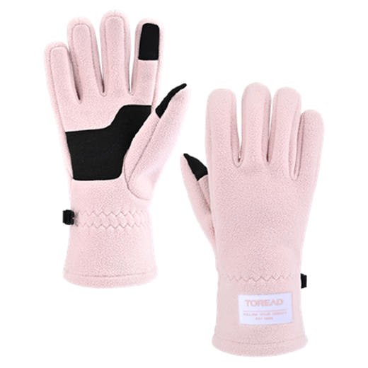 探路者抓绒手套TELLAN90389 商品图2