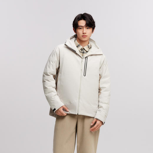 森马中国国家地理系列羽绒服男冬季90绒子防雨防风冲锋衣户外徒步 商品图1