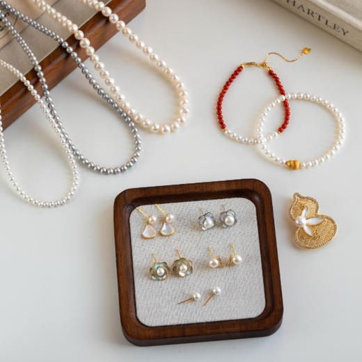 【买二送首饰盲盒一个 款式随机发 每个ID限送一个】MS Lemuguet（铃兰珠宝）天然淡水珍珠系列5 不挑年龄不挑人 显贵提气质 29元起~ 商品图6