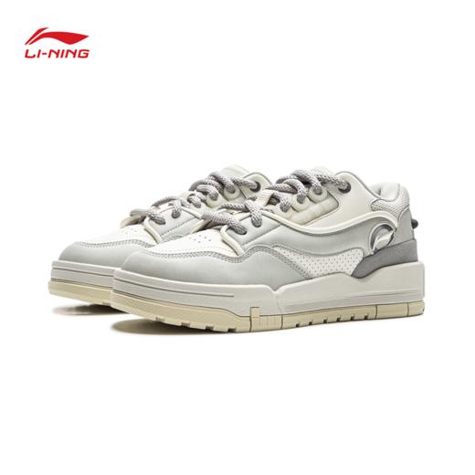 李宁001 BTC MEGA男子舒适软弹板鞋经典休闲鞋AGCV383 商品图4