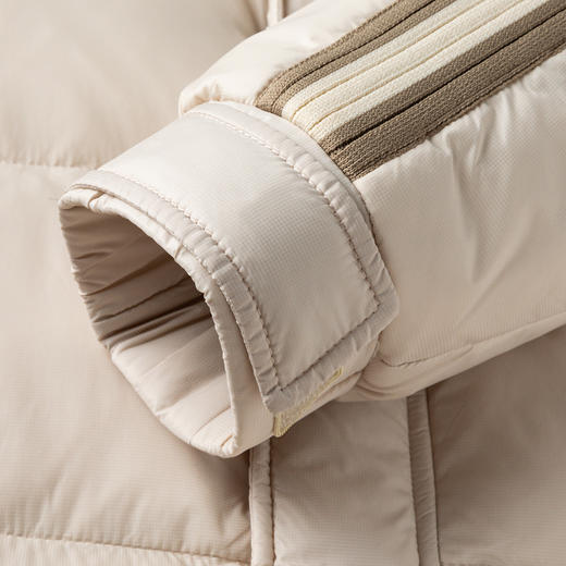 【可拆卸帽子】罗蒙冬季羽绒服男士保暖加厚90鸭绒可立领穿搭侧边条纹时尚百搭潮外套 商品图12