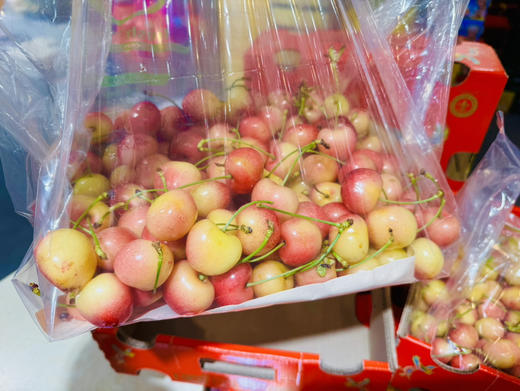 新品种雷尼尔黄车厘子（三沟4.4斤礼盒装） 商品图1