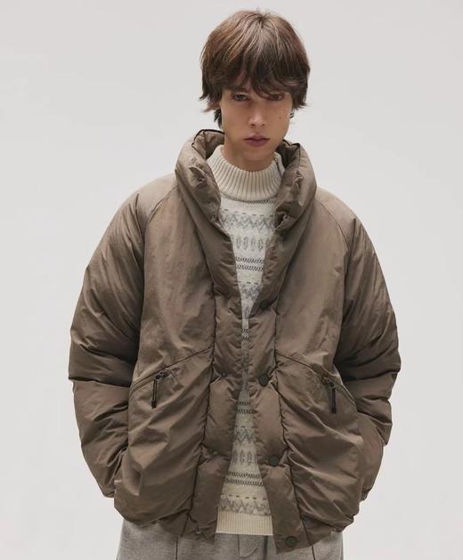 D112702联名款简约纯色舒适休闲羽绒服男女同款 商品图10