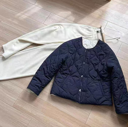 老米优品🎈3-5天！日杂风复古小棉服~《葫芦纹绗缝双面穿棉衣》 双面穿防风防水面料， 实现一衣两穿的自由！ WT251127C 商品图1