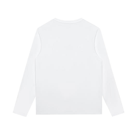 GXG男装【100%棉】25秋季趣味猫咪七彩百搭圆领男式休闲长袖T恤K&C 商品图1