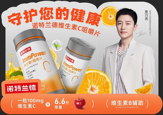 诺特兰德～维生素C咀嚼片
一瓶 39元，特惠活动三瓶100元 商品图1