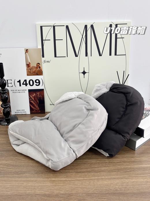 D112728四合一内里加绒加厚护耳雷锋帽保暖头盔 商品图1