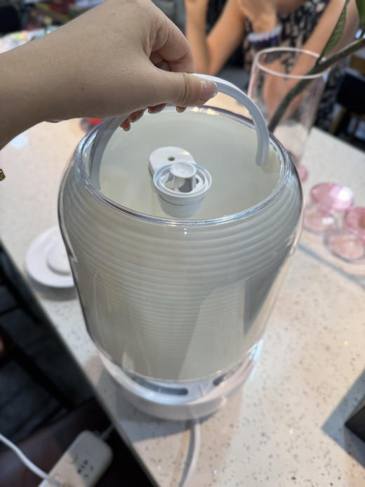 💥花粉福利【柔雾加湿器】氛围灯3档亮度、加湿、时间，水容量3L，1台=加湿器+氛围灯+香薰机，顶盖注水，机身可视水位，抑菌水箱，细腻风雾自动断电保护，静音安睡不扰质感天花板 商品图12