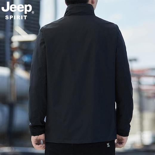 JEEP SPIRIT 秋冬款 男士潮流休闲时尚立领夹克外套 JC7618 商品图3