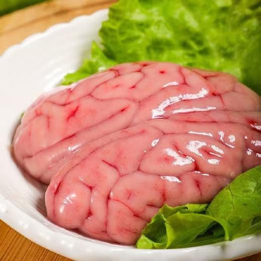 蒲城大红门精加工：鲜猪脑（个） 商品图0