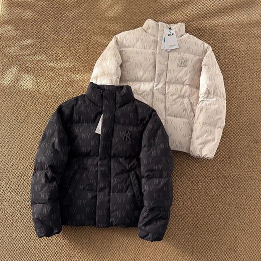 D112720冬季2025新款满印老花男女复古老花羽绒服外套 商品图0