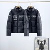 D112706新品皮羽绒字母微标印花图案立领宽松长袖羽绒服男女同款 商品缩略图1