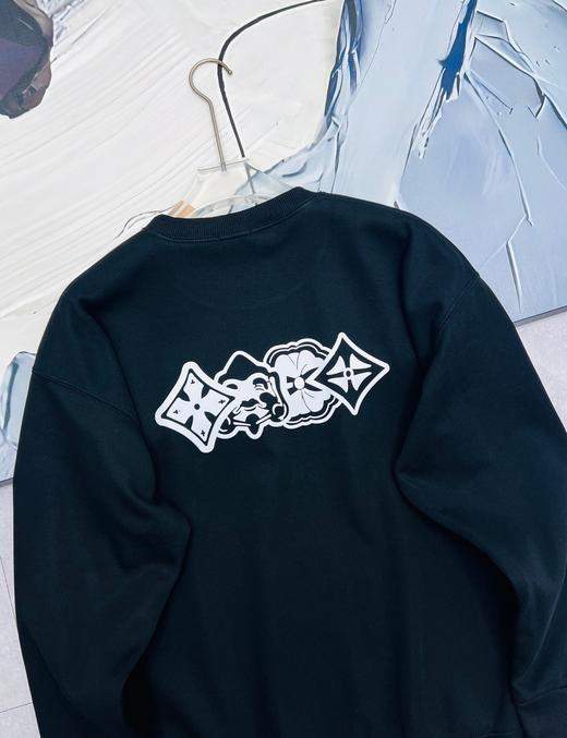 D112730冬季新款胸前字母标水貂绒卫衣男女同款 商品图12