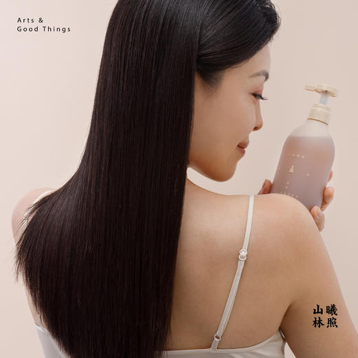 沐云檀香蓬松控油洗发水无硅油防断强韧温和舒缓护发滋润山林曦照 商品图2
