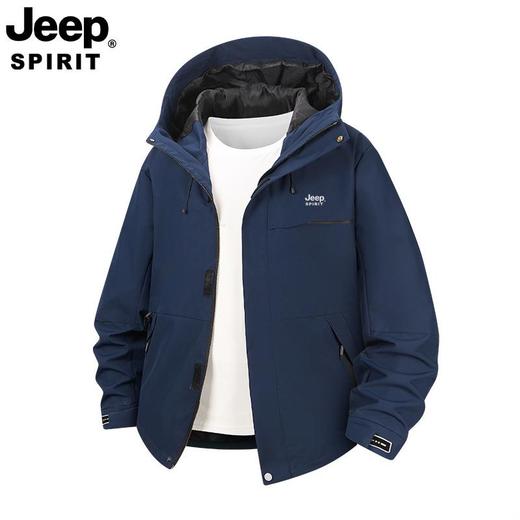 JEEP SPIRIT秋季夹克外套男士宽松新款户外防风潮流休闲服JC7630 商品图2