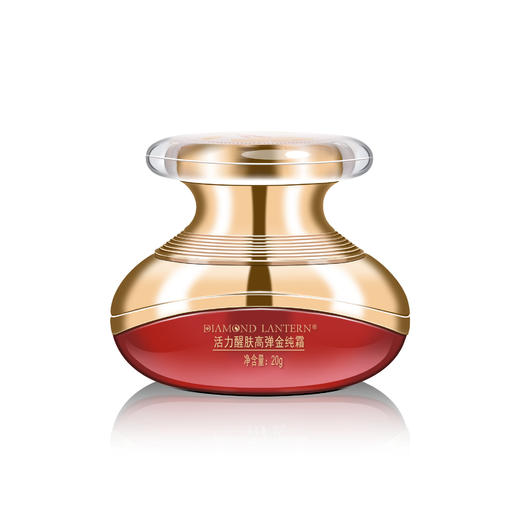 DIAMOND LANTERN兰亭 凤凰飞天活力醒肤高弹金纯霜 抗皱紧致锁水保湿面霜 30g 商品图3