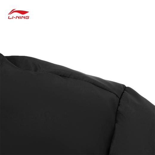 李宁男子防泼水保暖鸭绒长羽绒服AYMV213 商品图5
