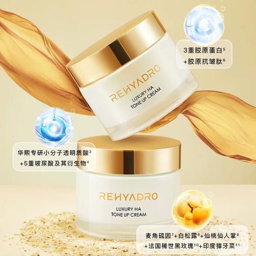 华熙生物润熙泉玻尿酸奢润素颜霜30g/瓶， 1瓶=妆前乳+底妆+面霜（效期到2026.12-2027.2月之间） 商品图0