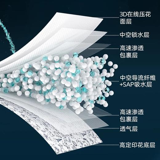 希望宝宝拉拉裤泡泡腰围纸尿裤S-XXXL柔软舒适婴儿尿不湿海藻奢润 商品图2