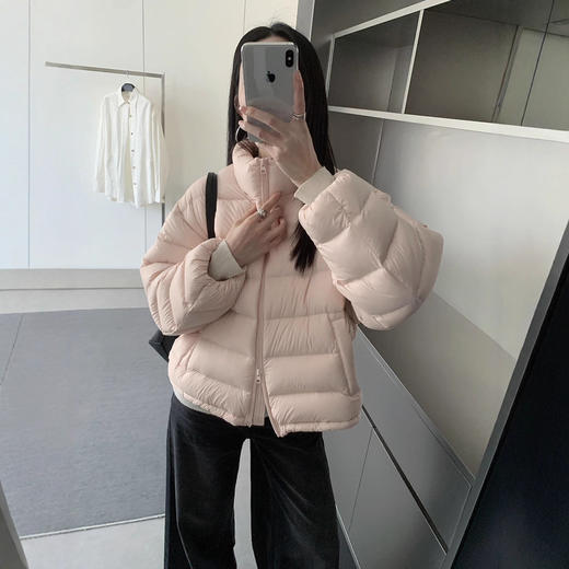 排骨羽绒服！2025冬季新款宽松90白鸭绒羽绒外套韩系泡芙面包服女款！ 商品图3