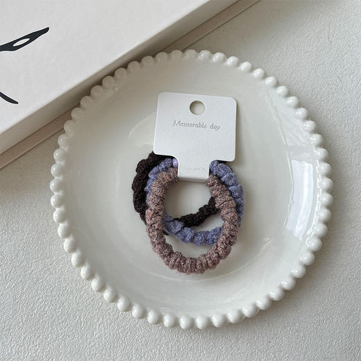 彩色毛线皮筋组合皮筋（3根）-纪念日百货门店同款167044339 商品图4
