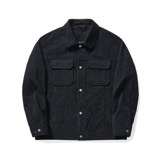 墨麦客灯芯绒翻领工装外套男2023秋季新款对称口袋男士夹克80859 商品图4