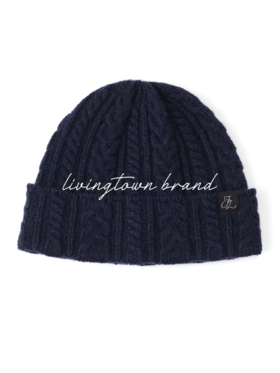 LIVINGTOWN/LT纽花羊毛冷帽