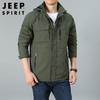 JEEP SPIRIT秋季夹克户外薄款休闲冲锋衣宽松外套男HL8111A 商品缩略图3