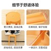 新款新品塑料凳子加厚家用可叠放圆凳北欧餐凳简约网红时尚创意风车凳 商品缩略图1
