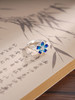 子佩集S990银【花畔物语】戒指【QFJZ004】纯银花丝珐琅彩2410 商品缩略图0