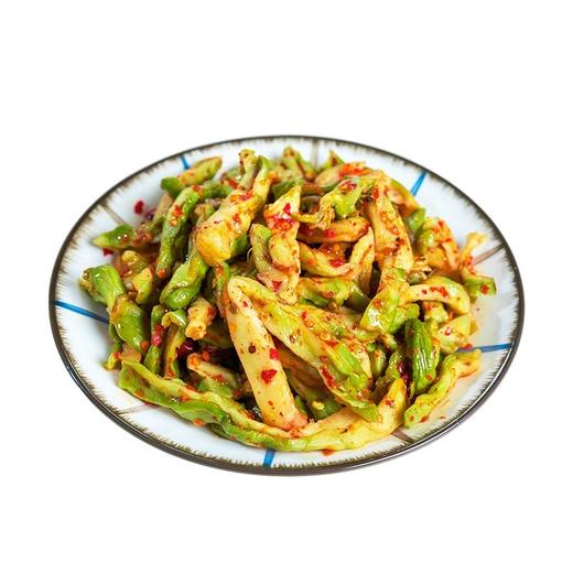 【超下饭❗️四川麻辣香辣腌儿菜】馋嘴吃货都下饭好搭子，舌尖上的美味，爽脆剁椒贡菜，香气浓郁，嘎嘣爽脆，轻松享受每一餐，开胃菜咸菜腌菜，榨菜下饭菜拌饭酱L 商品图3