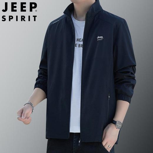 JEEP SPIRIT   秋冬款男士潮流休闲时尚立领夹克外套JC7296新款 商品图3