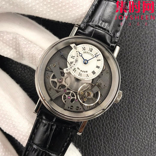 ZF宝玑Tradition传世系列 全自动逆跳秒针男士腕表！传世系列有三款可以选！玫金款7097BR/G1/9WU.蓝色款7097BB/GY/9WU灰色款7097BB/G1/9WU. 火爆来袭！ 商品图2