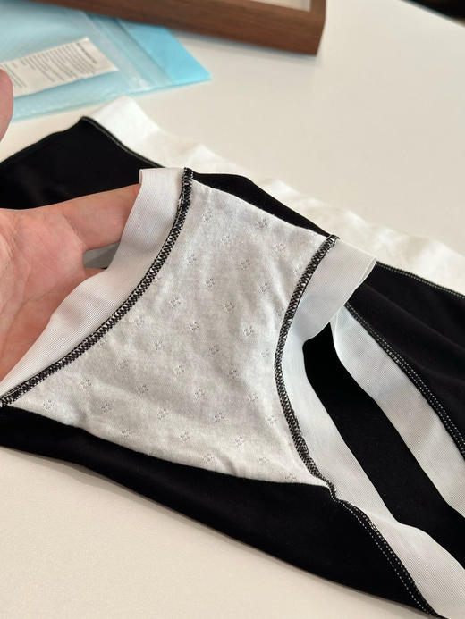 原单版本Lu磨毛女士中腰内裤4条112707 商品图7