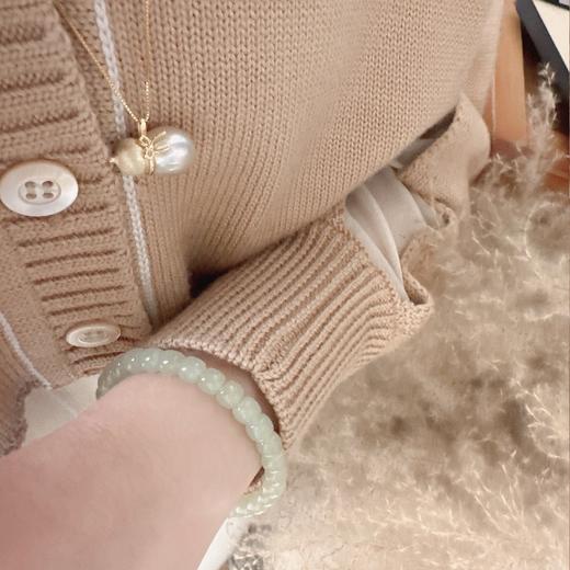 软青 和田玉直切手串 7mm温温润润的 太美了 商品图4