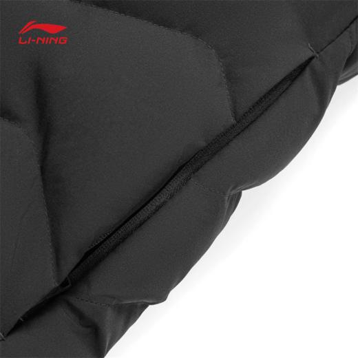李宁韦德系列男子防泼水鹅绒短羽绒服AYMV055 商品图7