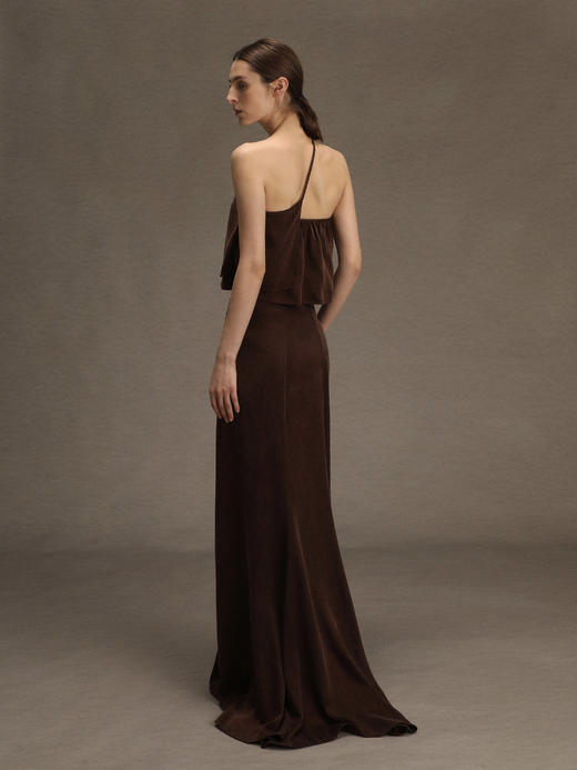 ranyepersonal｜PARADOX25SK04-2 铜氨砂洗棕色半身裙 [ 棕 ] 商品图9