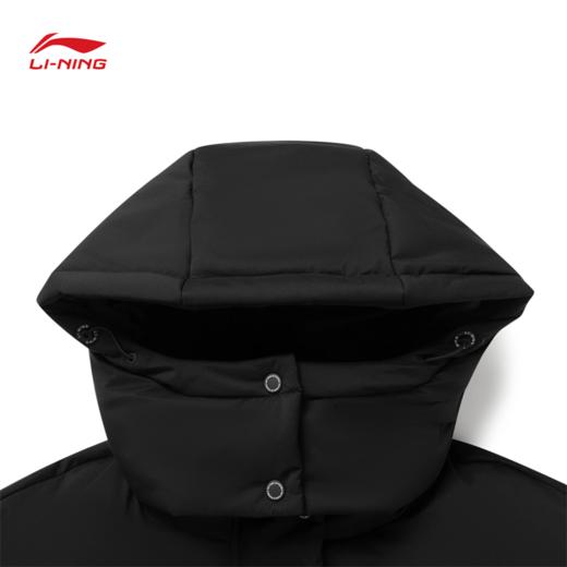 李宁女子防泼水鸭绒长羽绒服AYMV208 商品图5