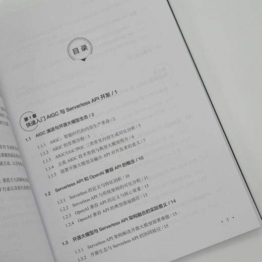 AIGC与智能体开发实战 基于开源大模型 Serverless API 智能体编程开发AI编程AI AGent智能体 商品图3
