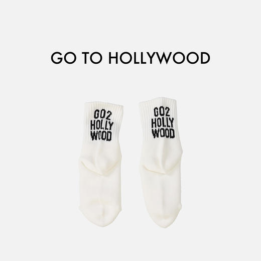 日本G2H童装 GO TO HOLLYWOOD 品牌标识短袜 商品图2