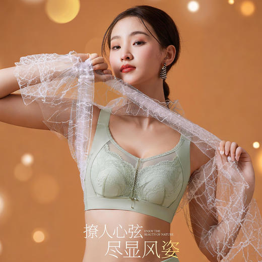 【79元1件，149元2件】大胸显小承托调整型文胸-8837 商品图1