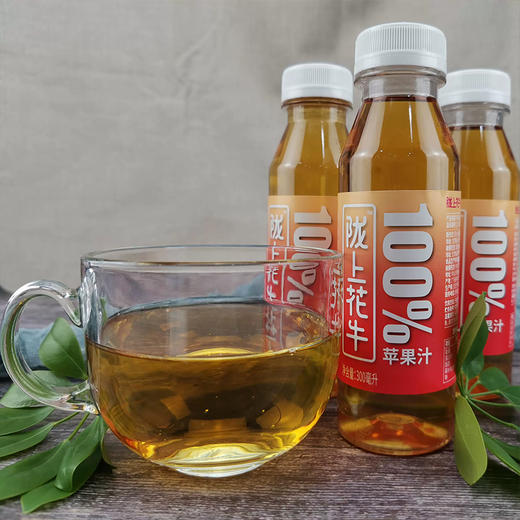 陇上花牛100%苹果汁 300ml/瓶 商品图2